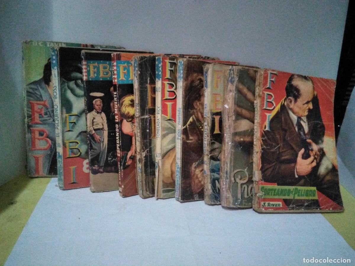 Tebeos: Diez antiguas novelas del F.B.I - Foto 1
