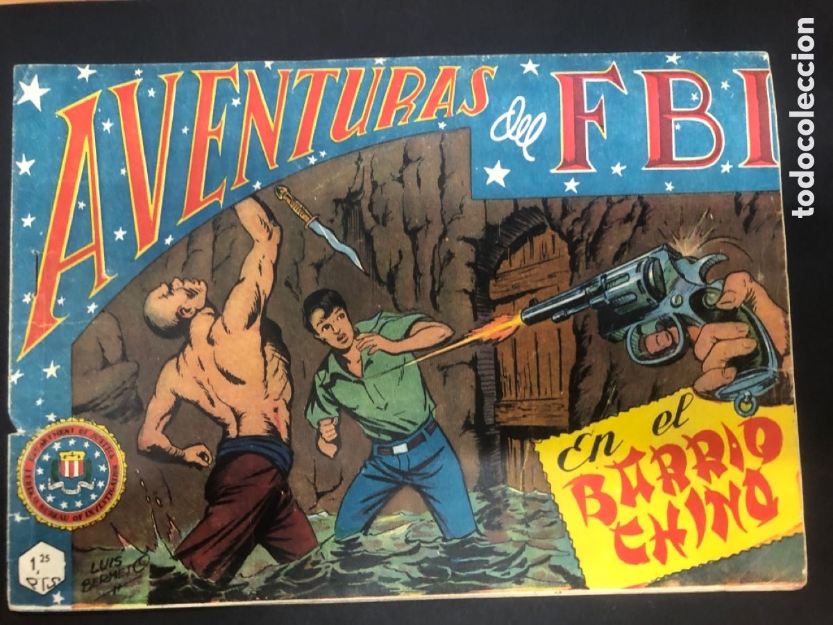 Tebeos: COMIC ORIGINAL AVENTURAS DEL FBI N&ordm; 4 EDITORIAL ROLLAN - Foto 1