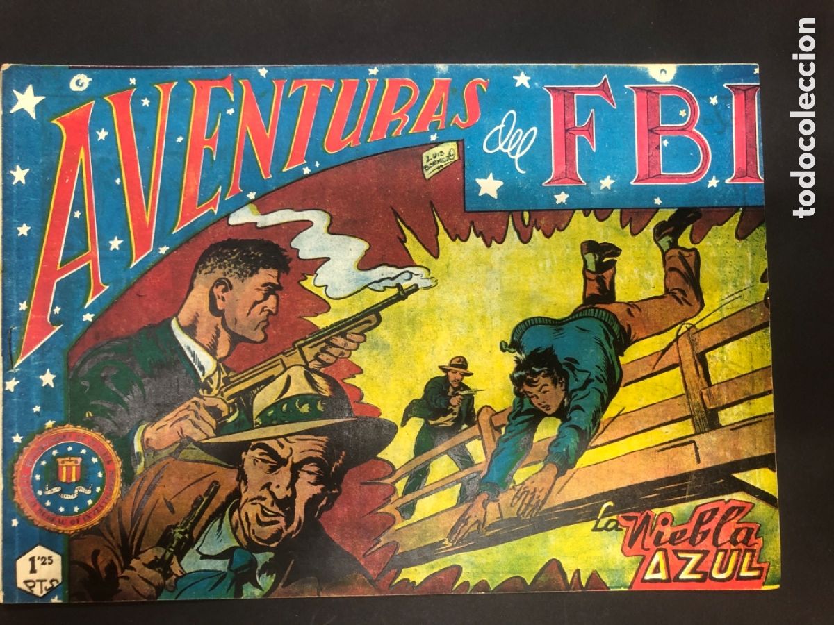 Tebeos: COMIC ORIGINAL AVENTURAS DEL FBI N&ordm; 23 EDITORIAL ROLLAN - Foto 1