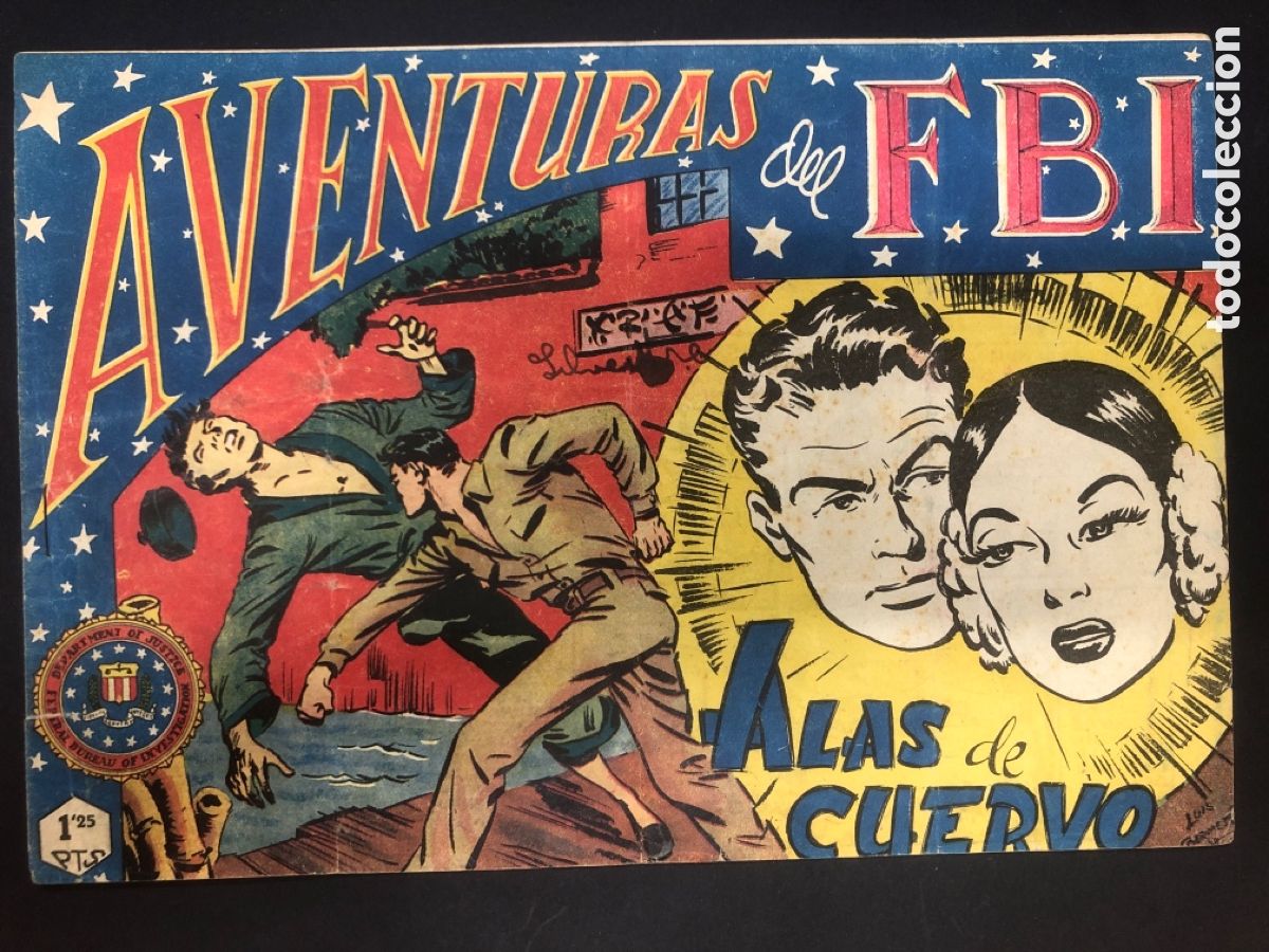 Tebeos: COMIC ORIGINAL AVENTURAS DEL FBI N&ordm; 41 EDITORIAL ROLLAN - Foto 1