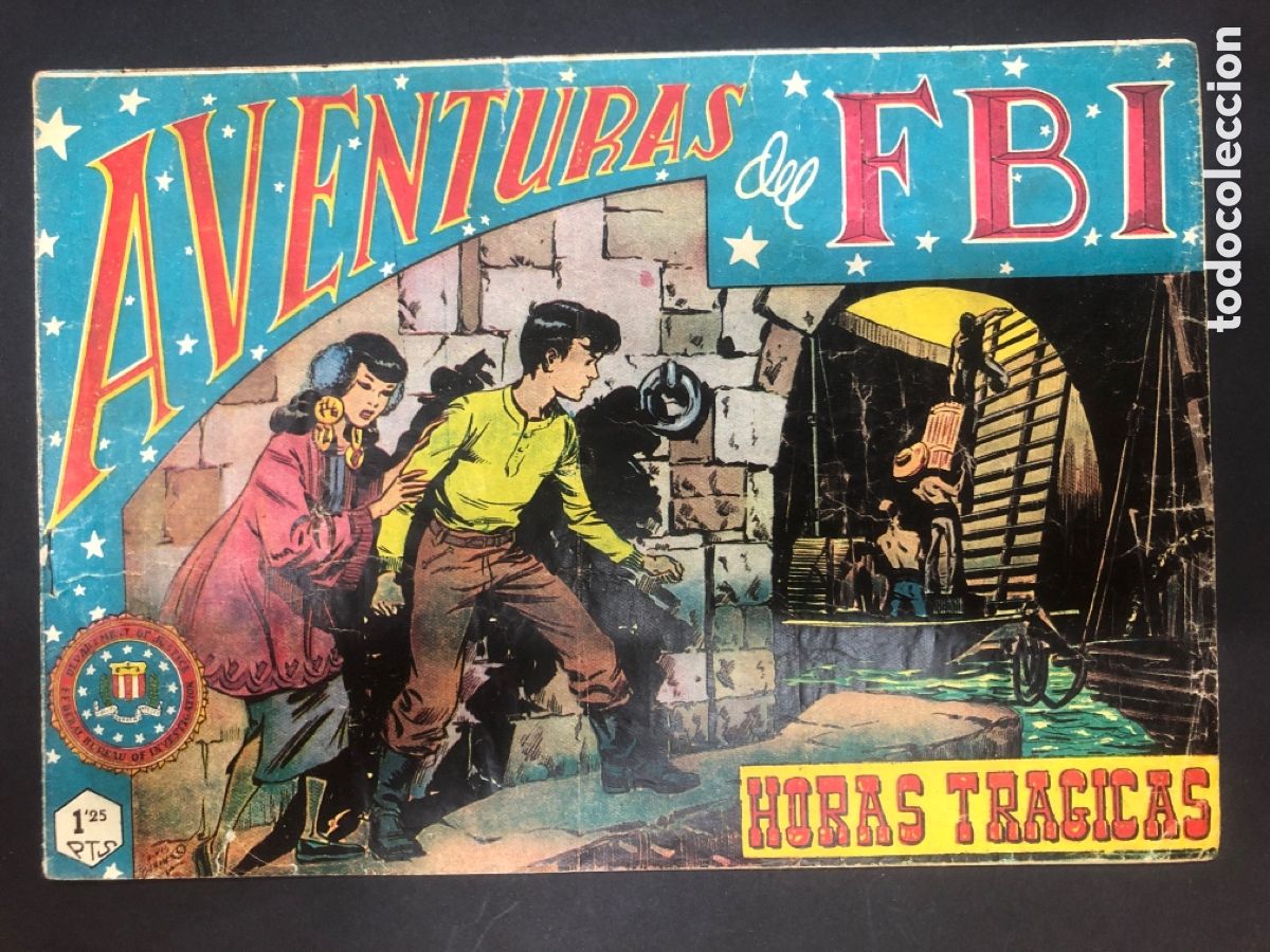 Tebeos: COMIC ORIGINAL AVENTURAS DEL FBI N&ordm; 49 EDITORIAL ROLLAN - Foto 1