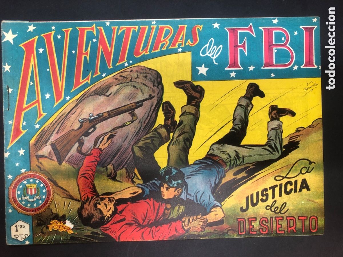 Tebeos: COMIC ORIGINAL AVENTURAS DEL FBI N&ordm; 58 EDITORIAL ROLLAN - Foto 1