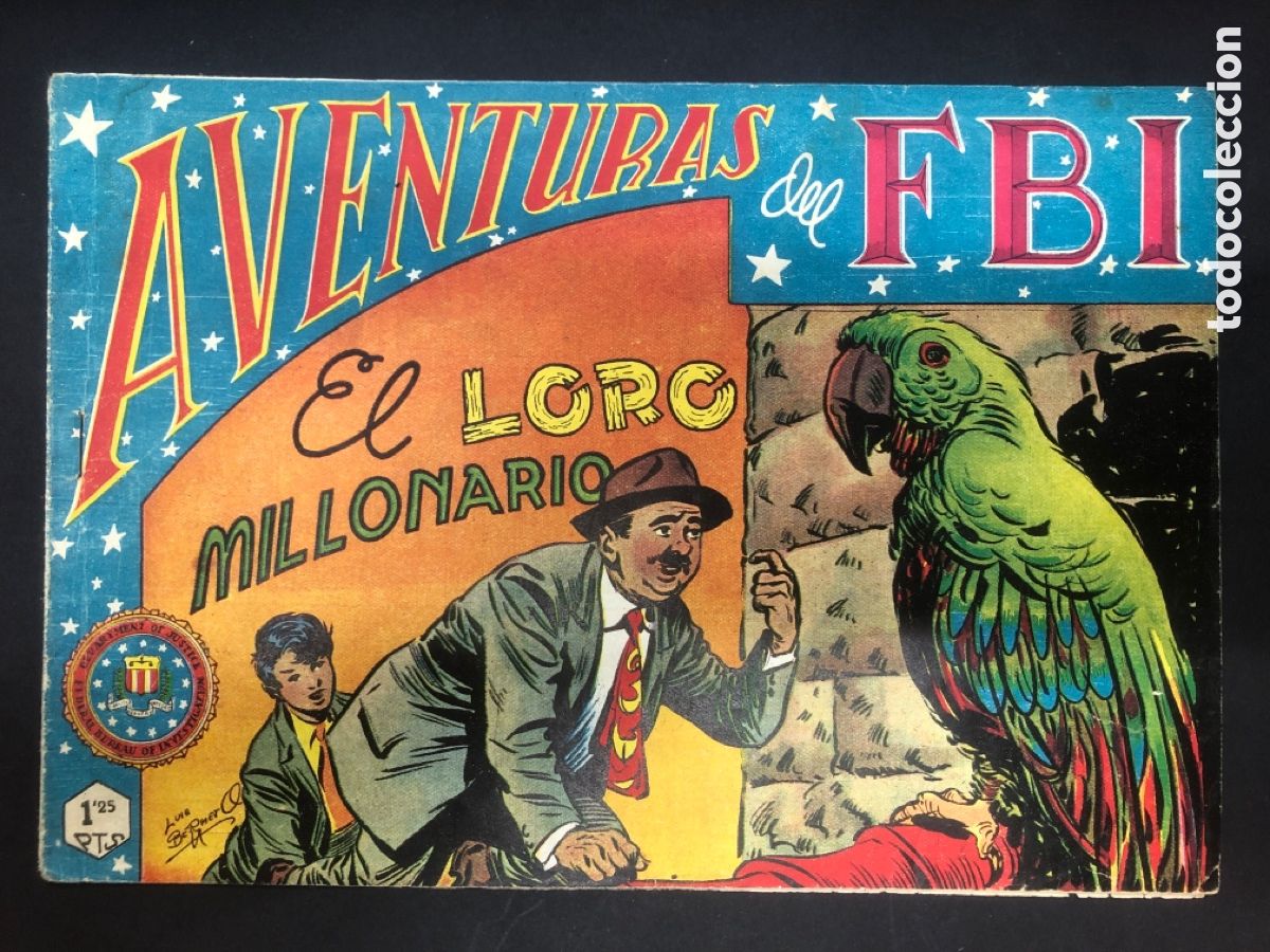 Tebeos: COMIC ORIGINAL AVENTURAS DEL FBI N&ordm; 61 EDITORIAL ROLLAN - Foto 1