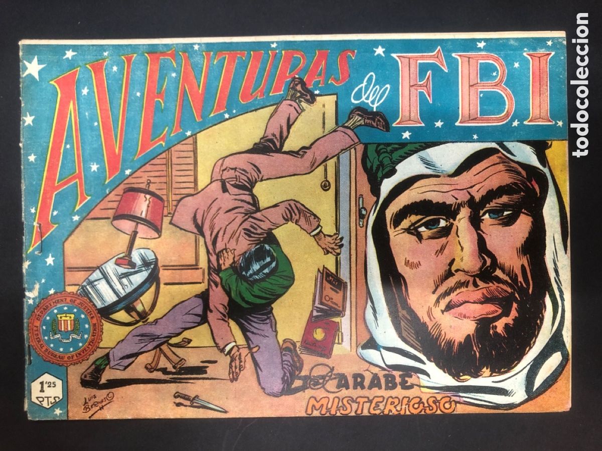 Tebeos: COMIC ORIGINAL AVENTURAS DEL FBI N&ordm; 64 EDITORIAL ROLLAN - Foto 1