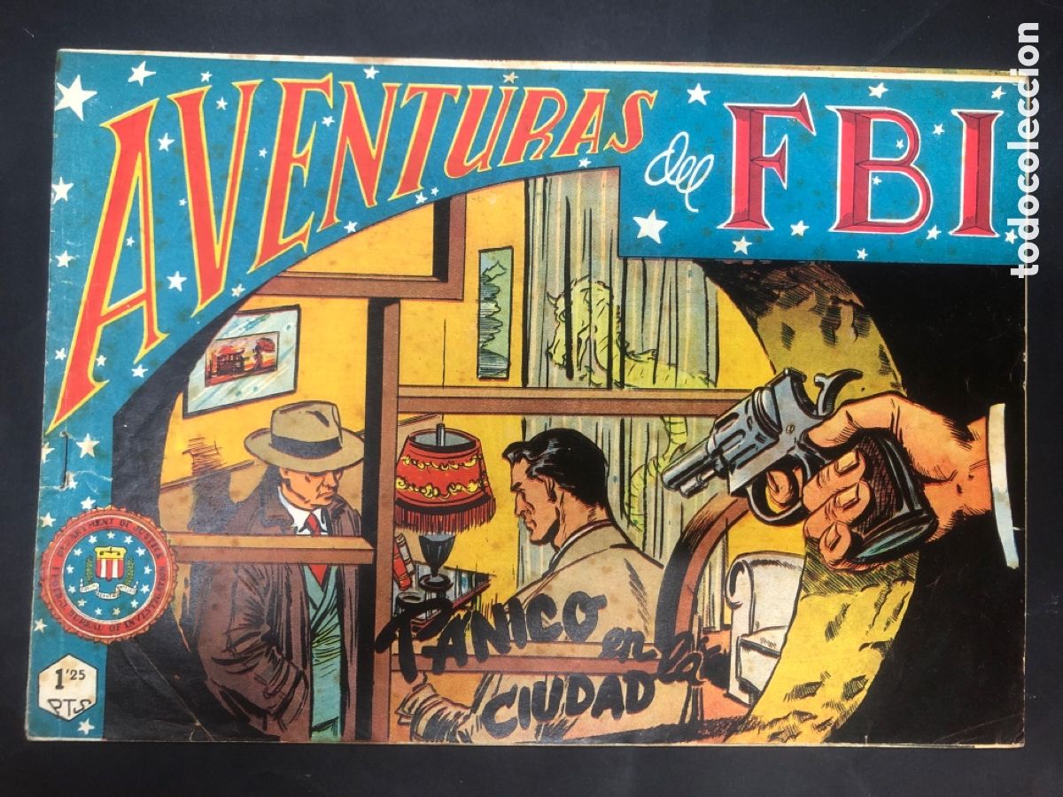 Tebeos: COMIC ORIGINAL AVENTURAS DEL FBI N&ordm; 75 EDITORIAL ROLLAN - Foto 1
