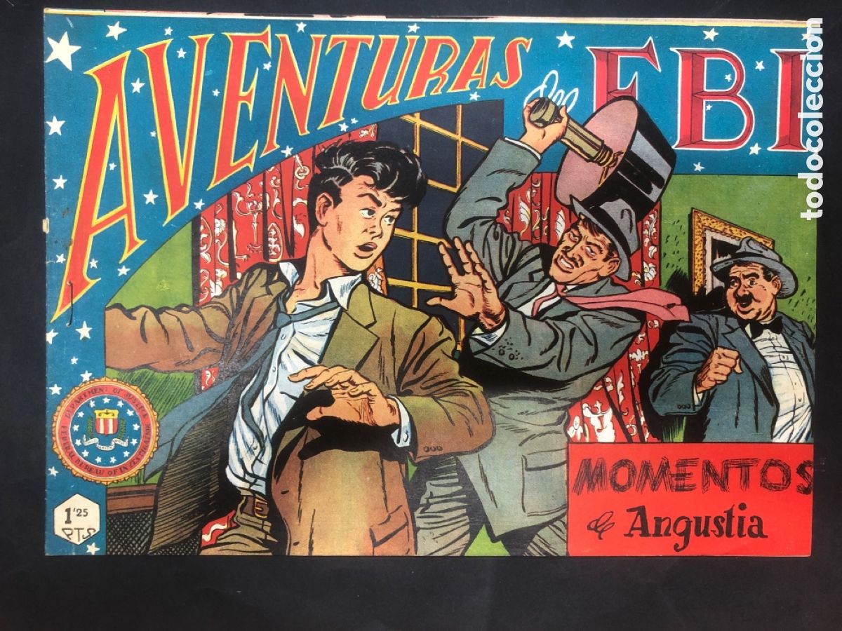Tebeos: COMIC ORIGINAL AVENTURAS DEL FBI N&ordm; 85 EDITORIAL ROLLAN - Foto 1