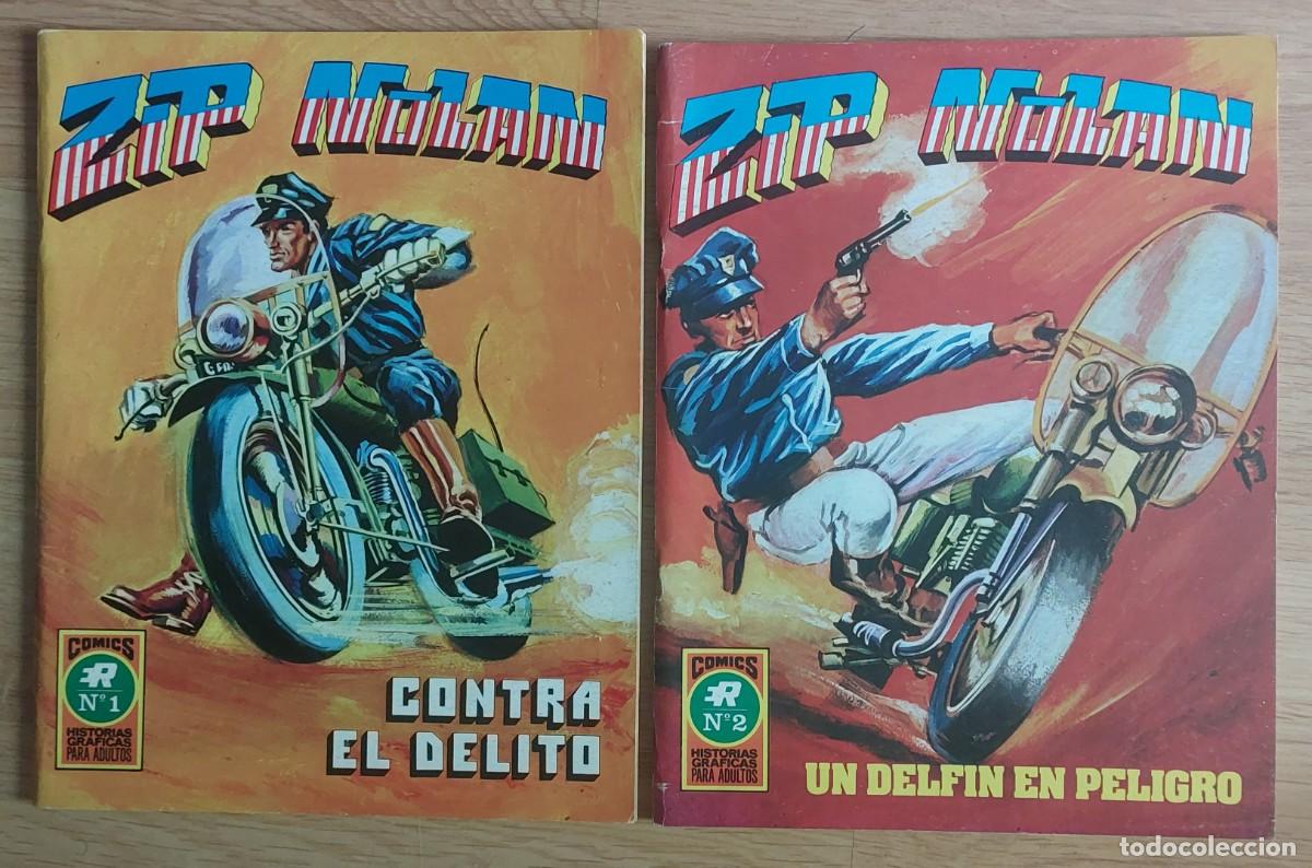 Tebeos: ZIP NOLAN N&Uacute;MEROS 1 Y 2, EDITORIAL ROLL&Aacute;N 1973- BUEN ESTADO - Foto 1