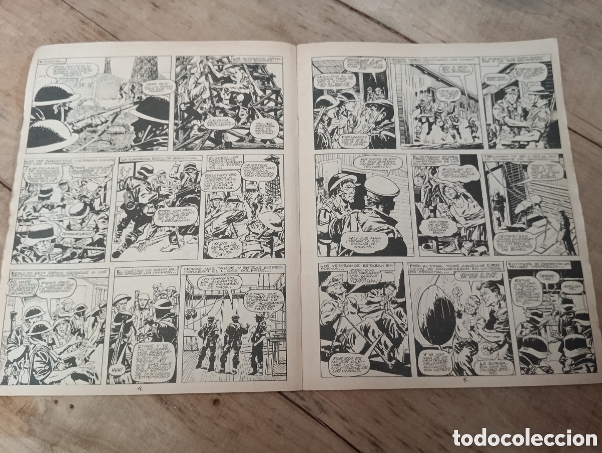 Tebeos: COMIC SARGENTO TRELAWNY 4 HOMBRES DE ACERO. - Foto 4