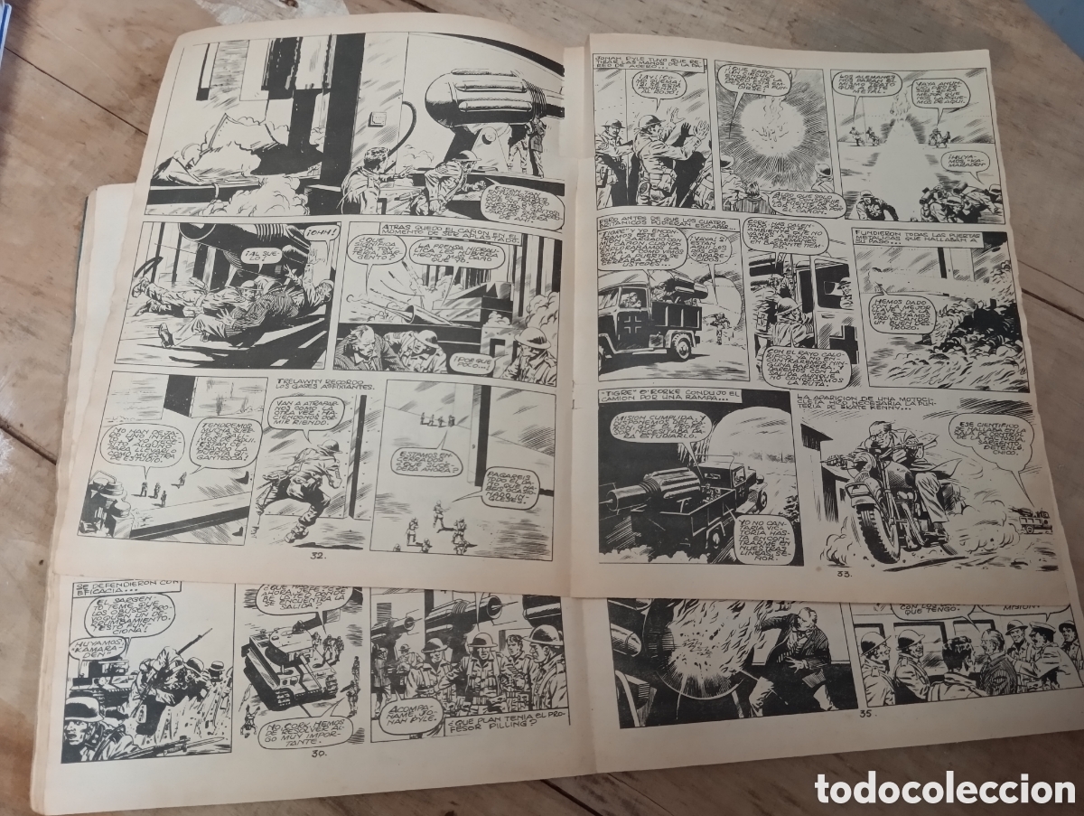 Tebeos: COMIC SARGENTO TRELAWNY 4 HOMBRES DE ACERO. - Foto 5