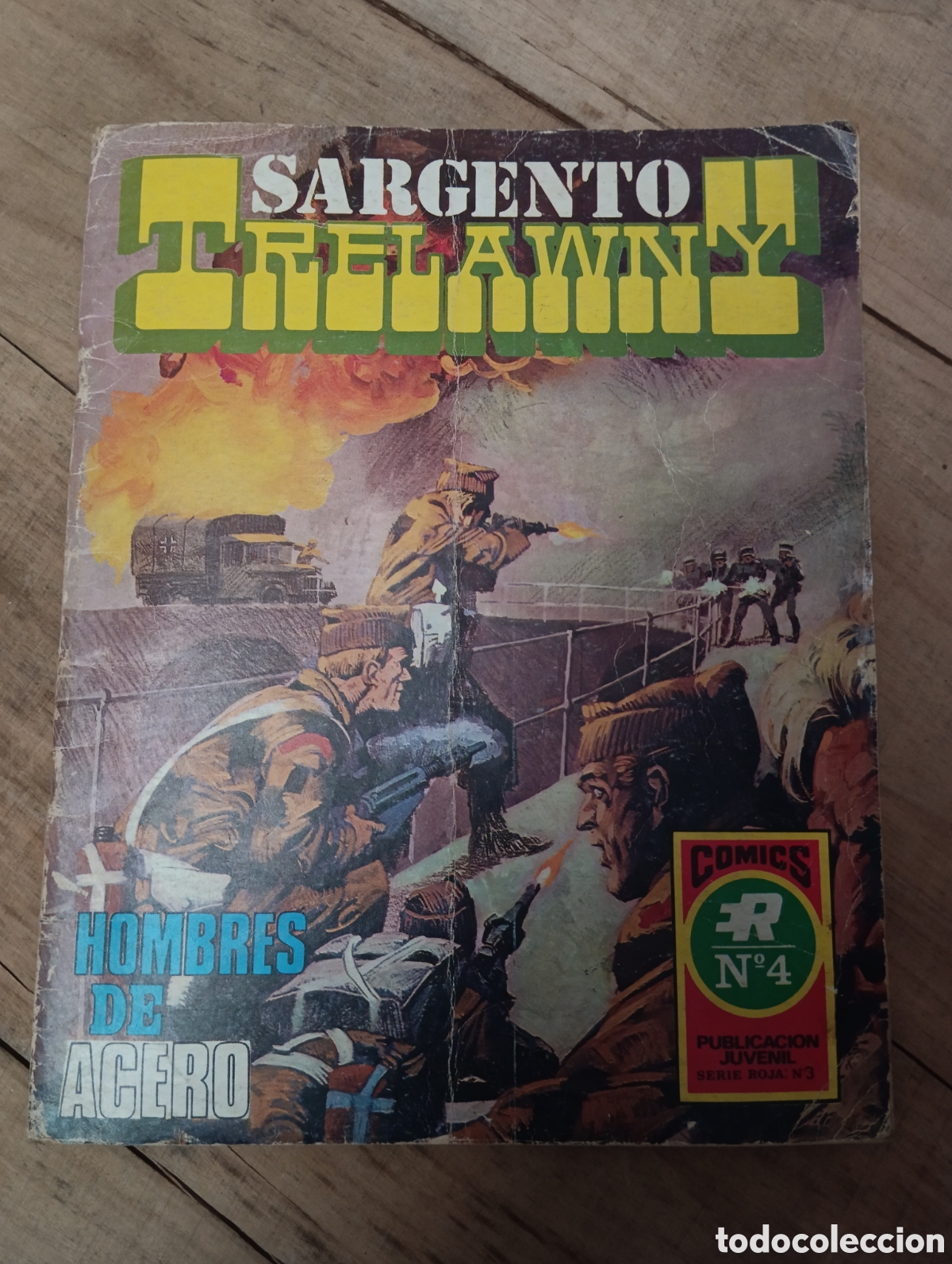 Tebeos: COMIC SARGENTO TRELAWNY 4 HOMBRES DE ACERO. - Foto 1