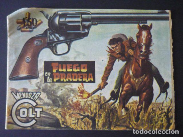 Tebeos: COMIC MENDOZA COLT FUEGO EN LA PRADERA - Foto 1