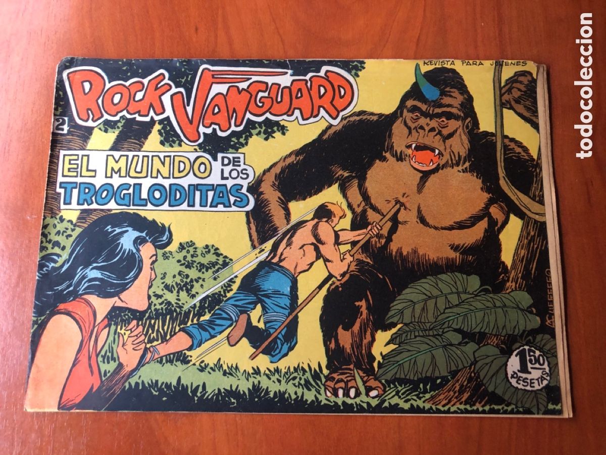 Tebeos: ROCK VANGUARD-N&Uacute;MEROS 2. 3. 5. -ORIGINAL-EDITORIAL ROLLAN-A&Ntilde;O 1961. - Foto 2