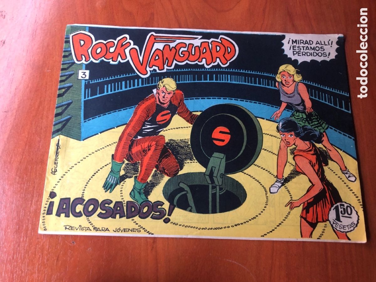 Tebeos: ROCK VANGUARD-N&Uacute;MEROS 2. 3. 5. -ORIGINAL-EDITORIAL ROLLAN-A&Ntilde;O 1961. - Foto 4