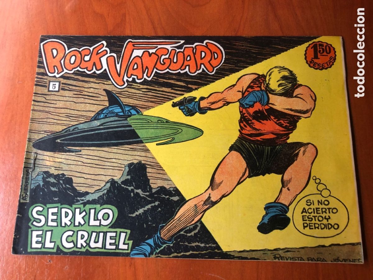 Tebeos: ROCK VANGUARD-N&Uacute;MEROS 2. 3. 5. -ORIGINAL-EDITORIAL ROLLAN-A&Ntilde;O 1961. - Foto 6
