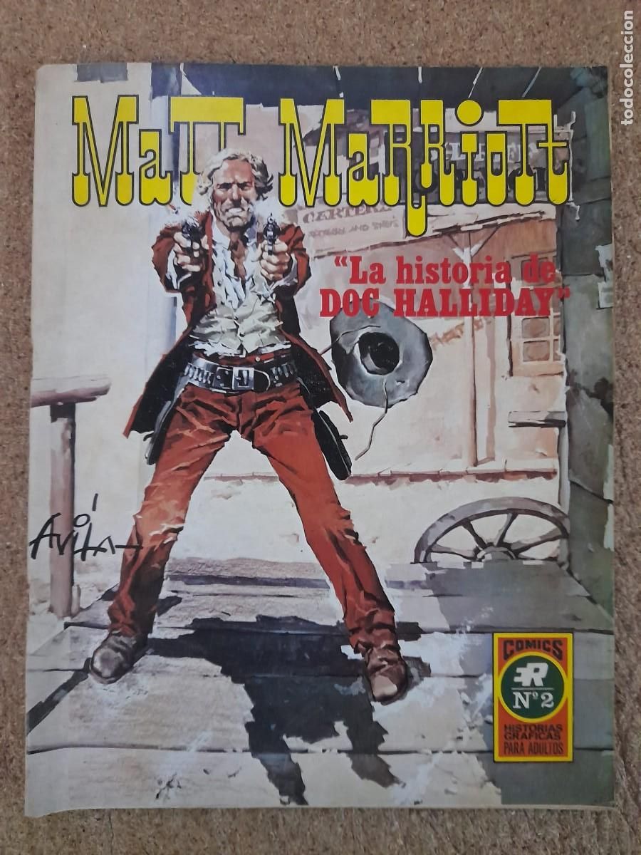 Tebeos: Matt Mariot.num.2.La Historia De Doc Holliday.Editorial Rollan - Foto 1