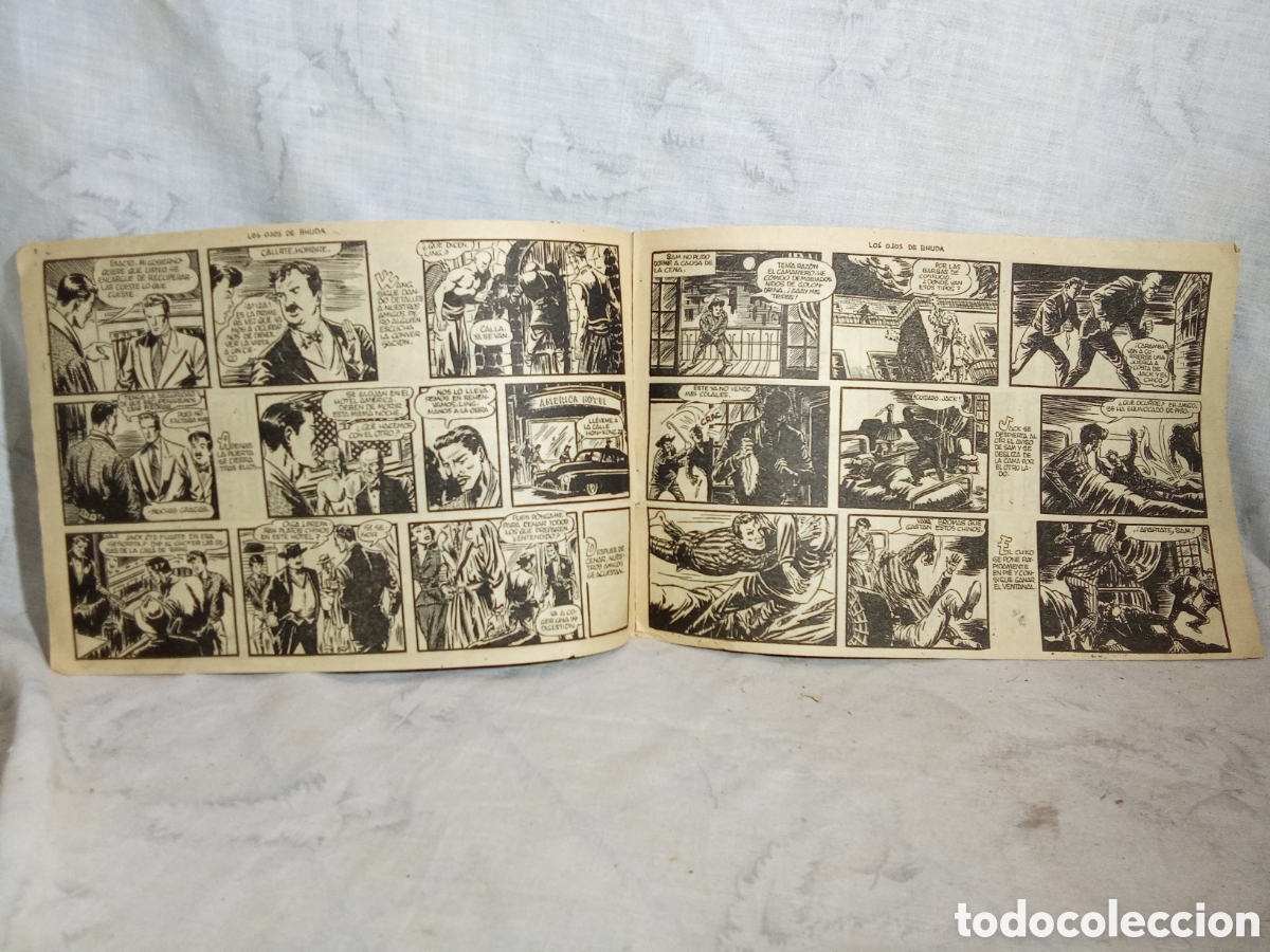 Tebeos: AVENTURAS DEL FBI, LOS OJOS DE BHUDA. ED. ROLLAN - Foto 2