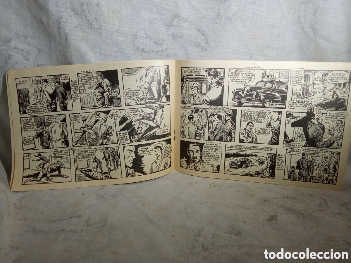 Tebeos: JEQUE BLANCO, &iexcl;TERROR! N&deg;29. ED. ROLLAN - Foto 2