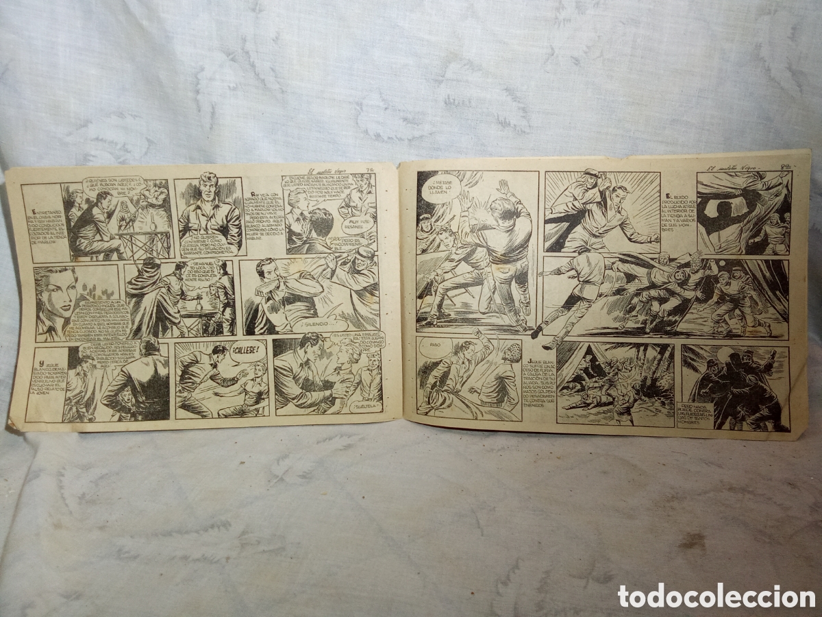 Tebeos: JEQUE BLANCO, EL MALET&Iacute;N NEGRO, N&deg;107. ED. ROLL&Aacute;N - Foto 2