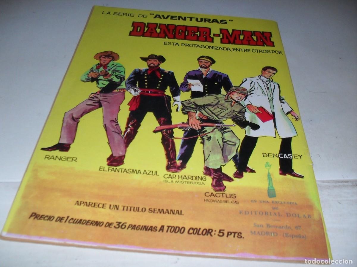 Tebeos: DANGER MAN N&ordm;6 BEN CASEY.DOLAR,A&Ntilde;OS 60 - Foto 2
