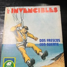 Tebeos: LOS INVENCIBLES. SERIE AZUL Nº 7.- DOS DRESCOS CON SUERTE. ROLLAN. NUEVO DE DISTRIBUIDORA. 1973