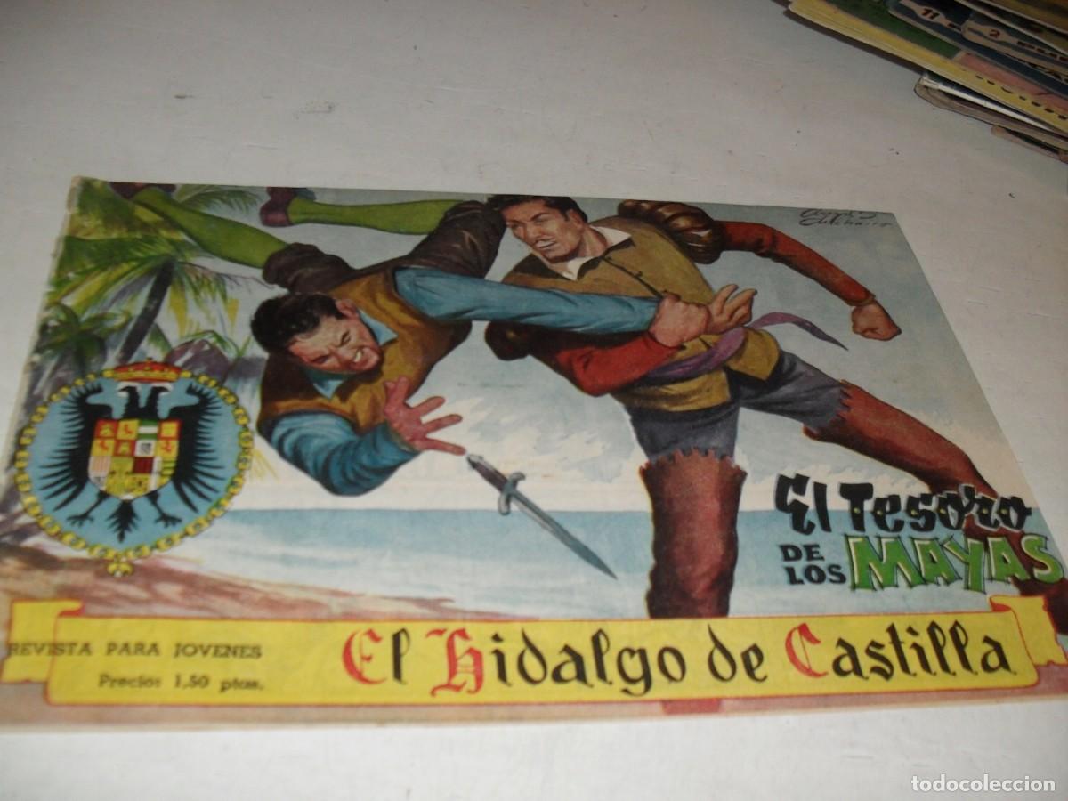 Tebeos: EL HIDALGO DE CASTILLA N&ordm; 3 EL TESORO DE LOS MAYAS.ROLLAN,1959 - Foto 1