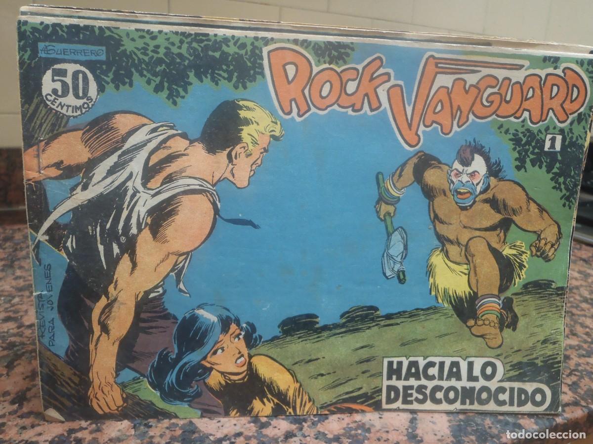 Tebeos: ROCK VANGUARD - COMPLETA ORIGINAL - 42 NUMEROS - ED. ROLLAN - 1961 - Foto 1