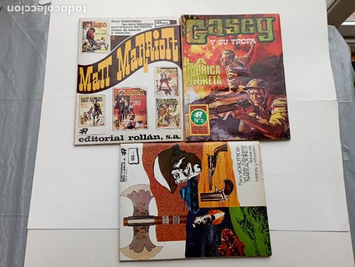 Tebeos: GALAXUS 1,2,3 COMPLETA EDITORIAL ROLLAN 1972 - - Foto 2