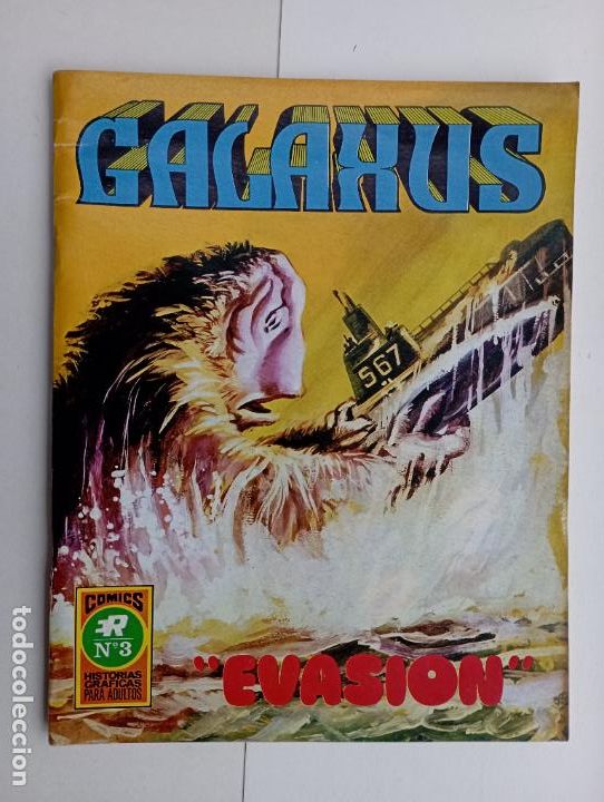 Tebeos: GALAXUS 1,2,3 COMPLETA EDITORIAL ROLLAN 1972 - - Foto 3