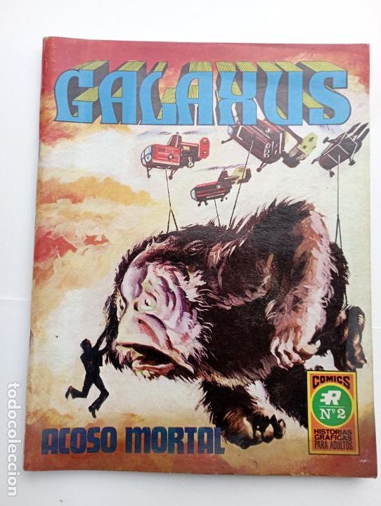 Tebeos: GALAXUS 1,2,3 COMPLETA EDITORIAL ROLLAN 1972 - - Foto 5