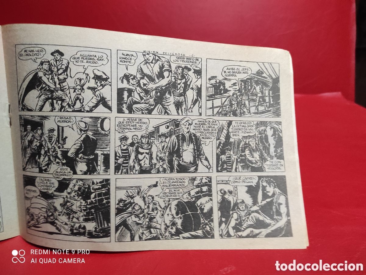 Tebeos: Comics jeque blanco n&ordm;20 editorial roll&aacute;n, facsimil - Foto 4