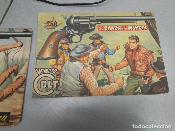 Tebeos: MENDOZA COLT / LOTE CON 43 N&Uacute;MEROS / ROLL&Aacute;N ORIGINAL - Foto 2