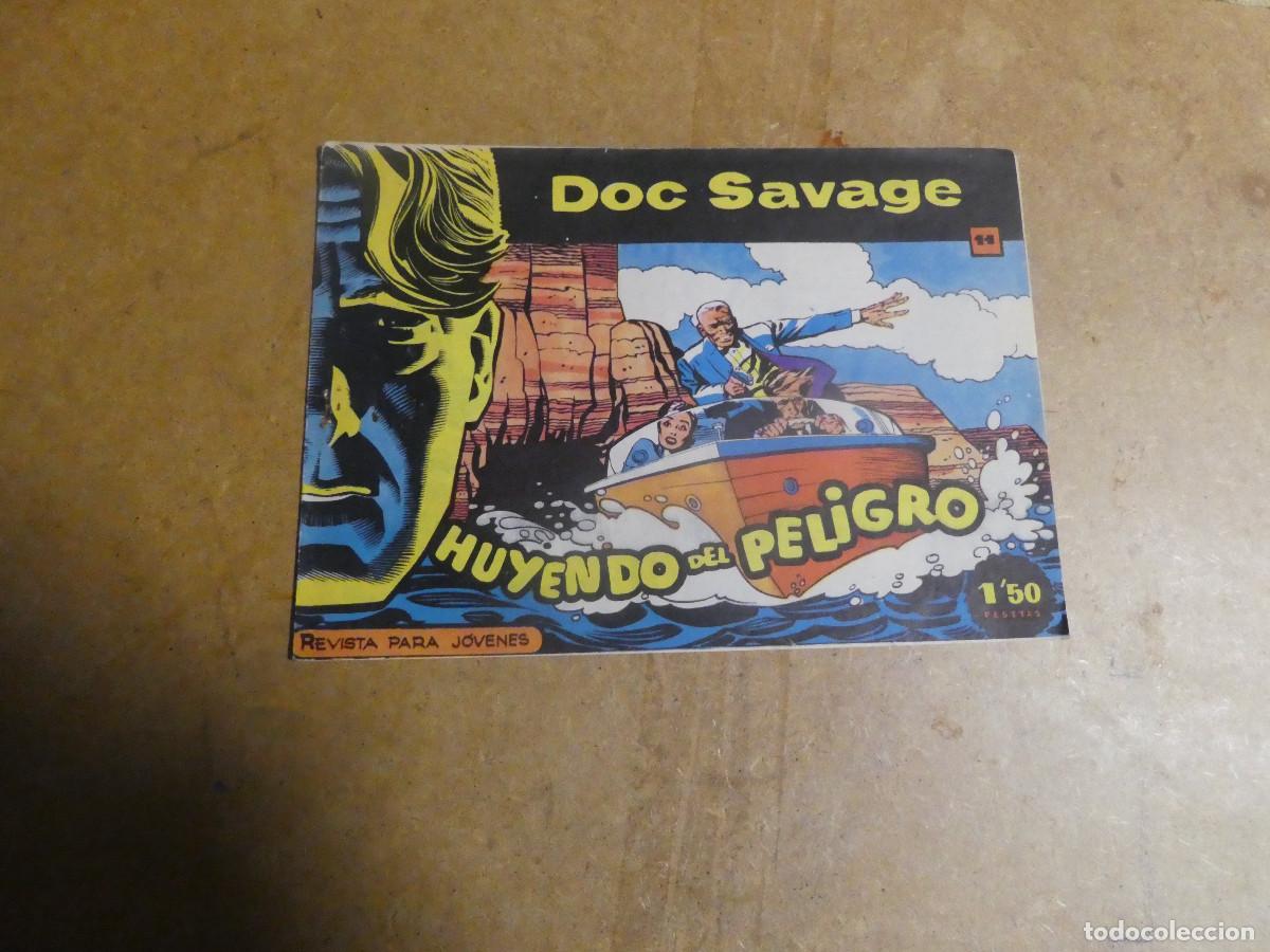 Tebeos: Doc Savage n&ordm; 11, ediciones Roll&aacute;n 1961 - Foto 1