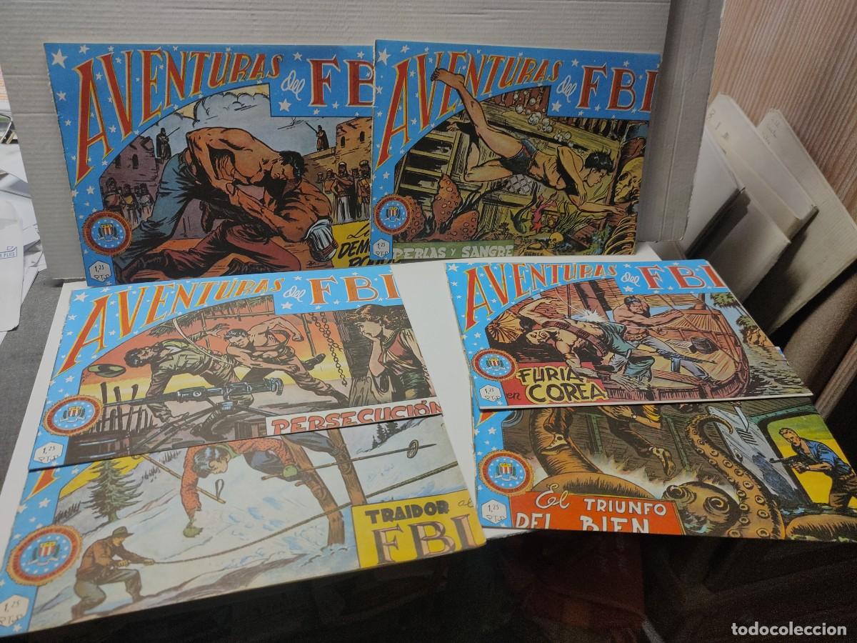 Tebeos: Comic - AVENTURAS DEL FBI lote 6 - EDICIONES B.O. 1981 - Foto 1