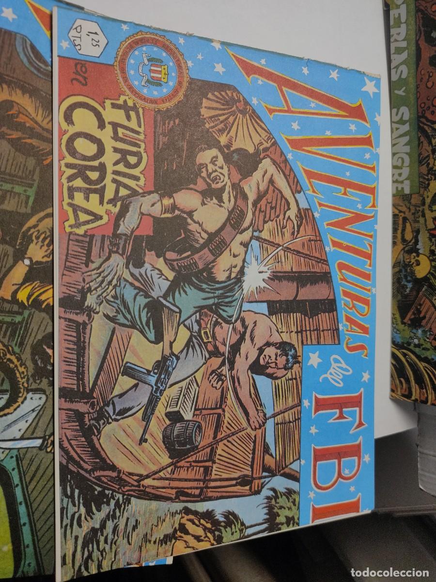 Tebeos: Comic - AVENTURAS DEL FBI lote 6 - EDICIONES B.O. 1981 - Foto 2