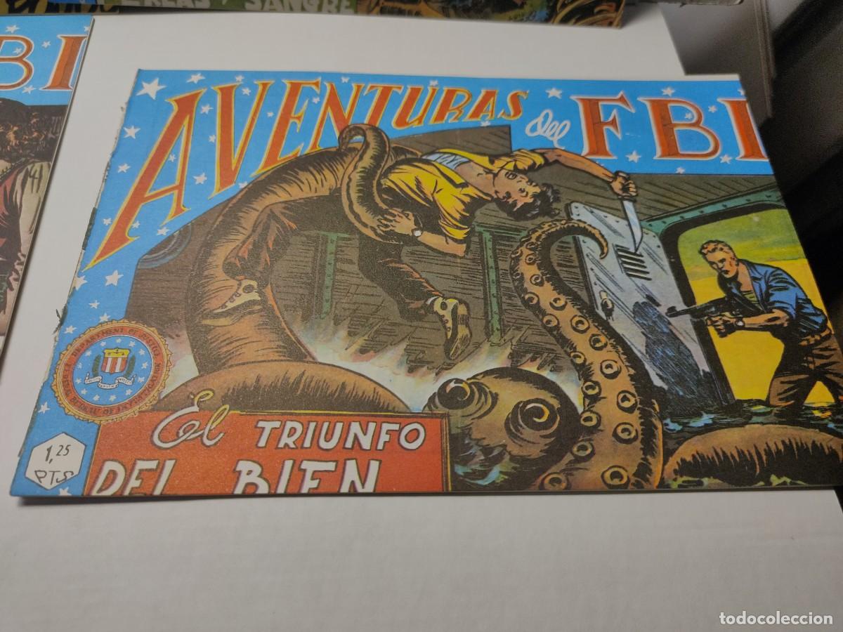 Tebeos: Comic - AVENTURAS DEL FBI lote 6 - EDICIONES B.O. 1981 - Foto 3