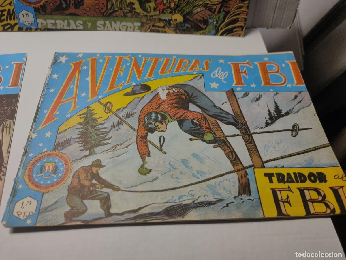 Tebeos: Comic - AVENTURAS DEL FBI lote 6 - EDICIONES B.O. 1981 - Foto 4