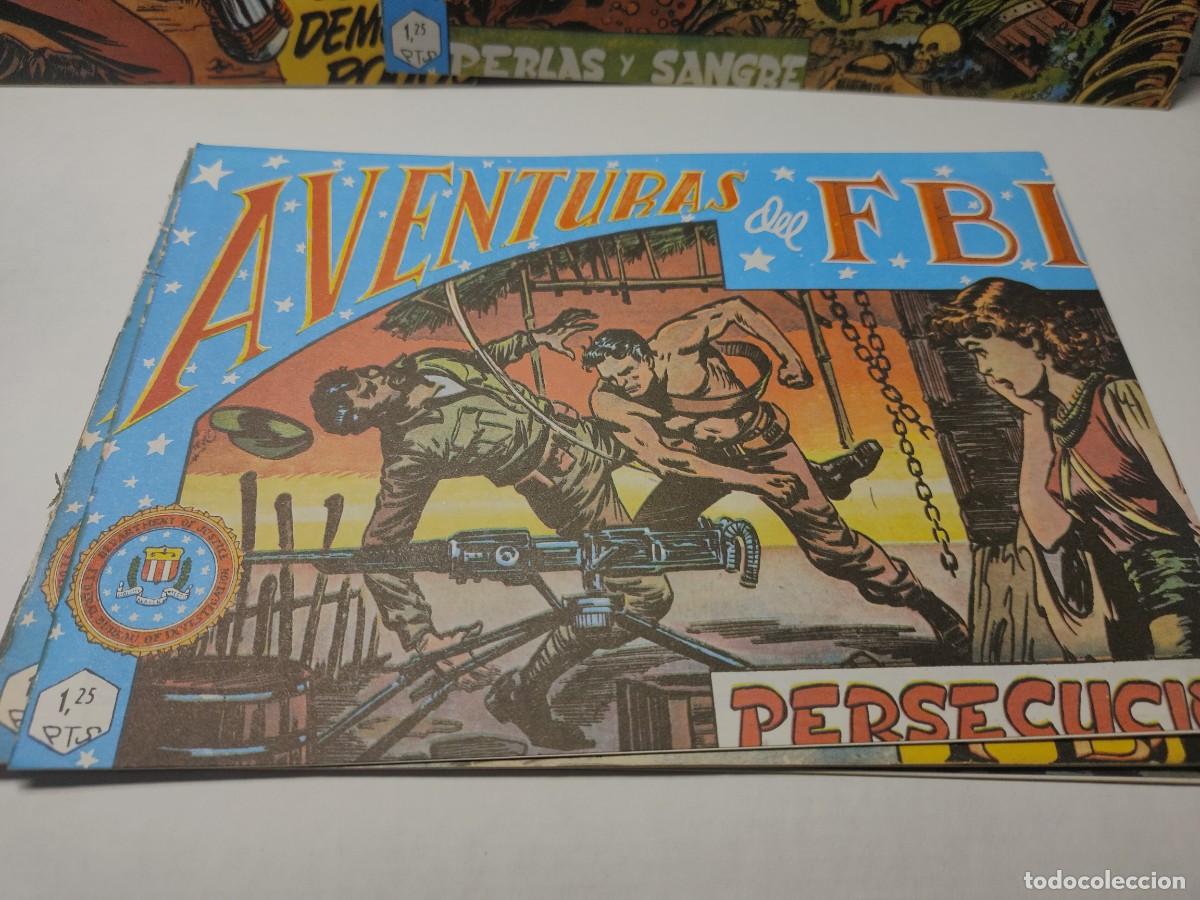 Tebeos: Comic - AVENTURAS DEL FBI lote 6 - EDICIONES B.O. 1981 - Foto 5