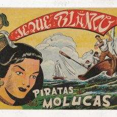 Tebeos: JEQUE BLANCO Nº 111 - PIRATAS DE LAS MOLUCAS - ROLLAN 1956 (ORIGINAL) ''BUEN ESTADO''