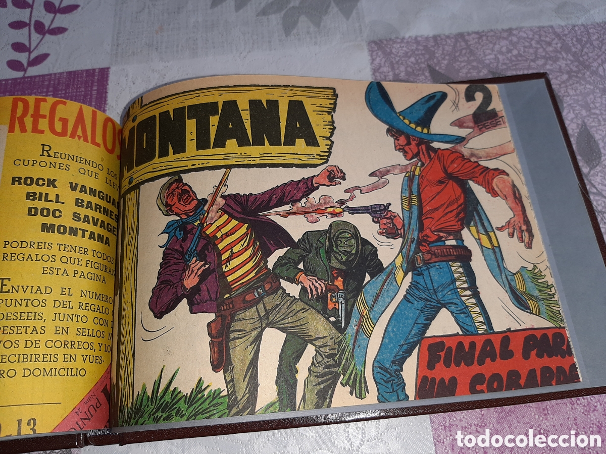 Tebeos: Montana , colecci&oacute;n completa encuadernada. - Foto 4