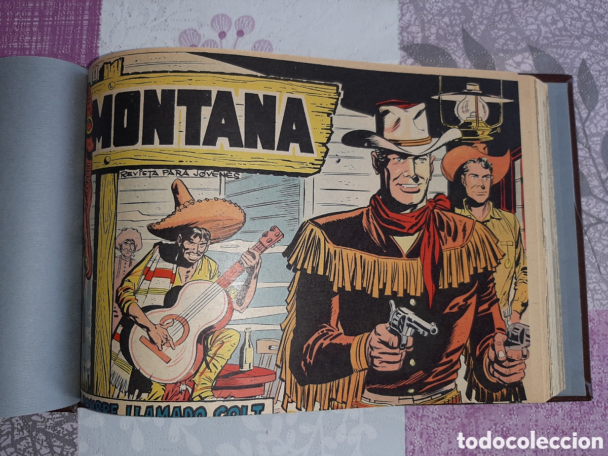 Tebeos: Montana , colecci&oacute;n completa encuadernada. - Foto 1