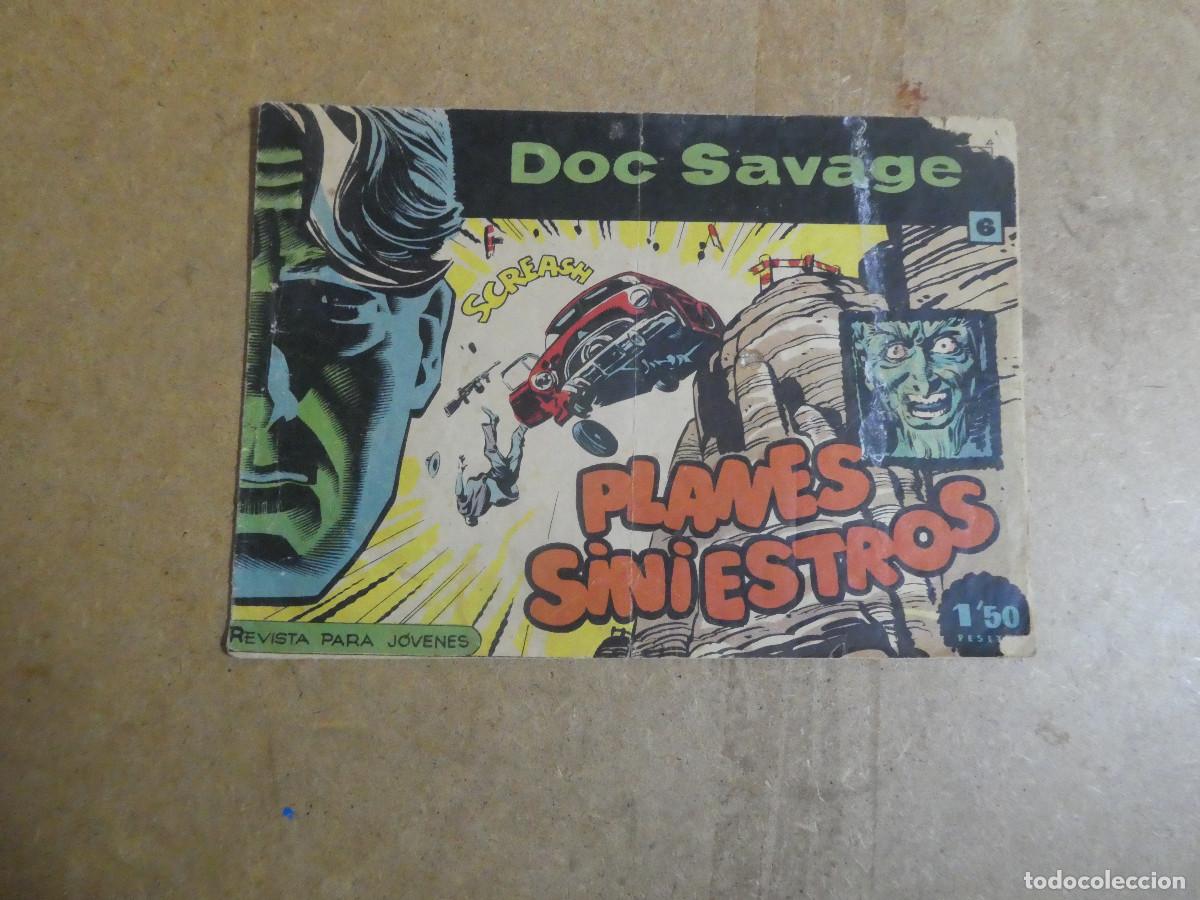 Tebeos: Doc Savage n&ordm; 6, ediciones Roll&aacute;n 1961 - Foto 1