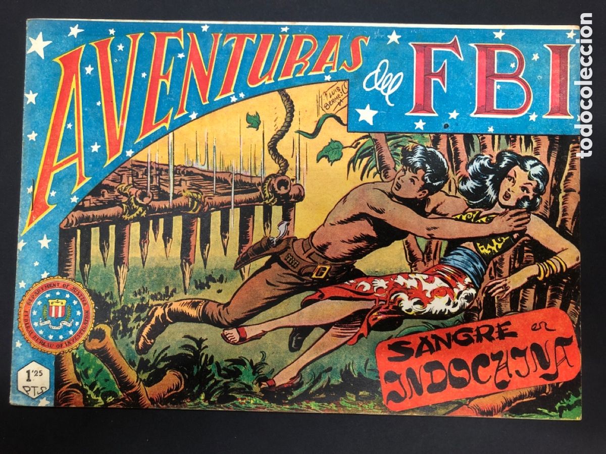 Tebeos: COMIC ORIGINAL AVENTURAS DEL FBI N&ordm; 26 EDITORIAL ROLLAN - Foto 1