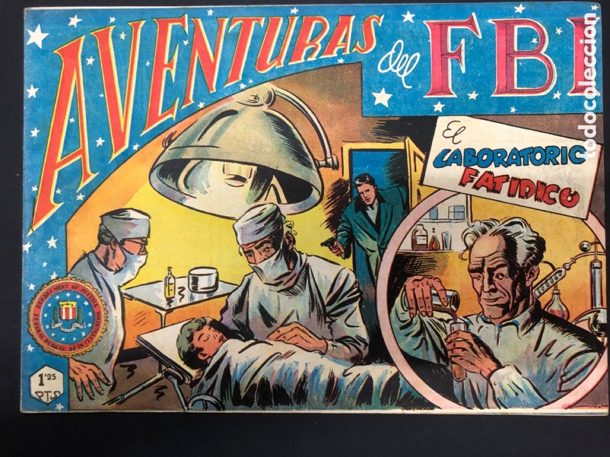 Tebeos: COMIC ORIGINAL AVENTURAS DEL FBI N&ordm; 29 EDITORIAL ROLLAN - Foto 1