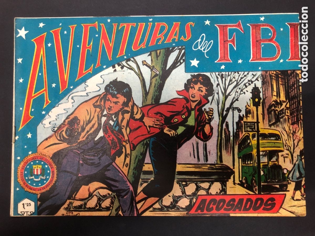 Tebeos: COMIC ORIGINAL AVENTURAS DEL FBI N&ordm; 30 EDITORIAL ROLLAN - Foto 1