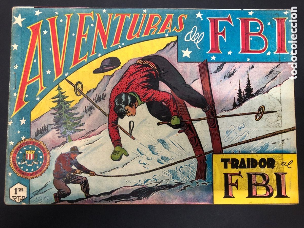 Tebeos: COMIC ORIGINAL AVENTURAS DEL FBI N&ordm; 31 EDITORIAL ROLLAN - Foto 1