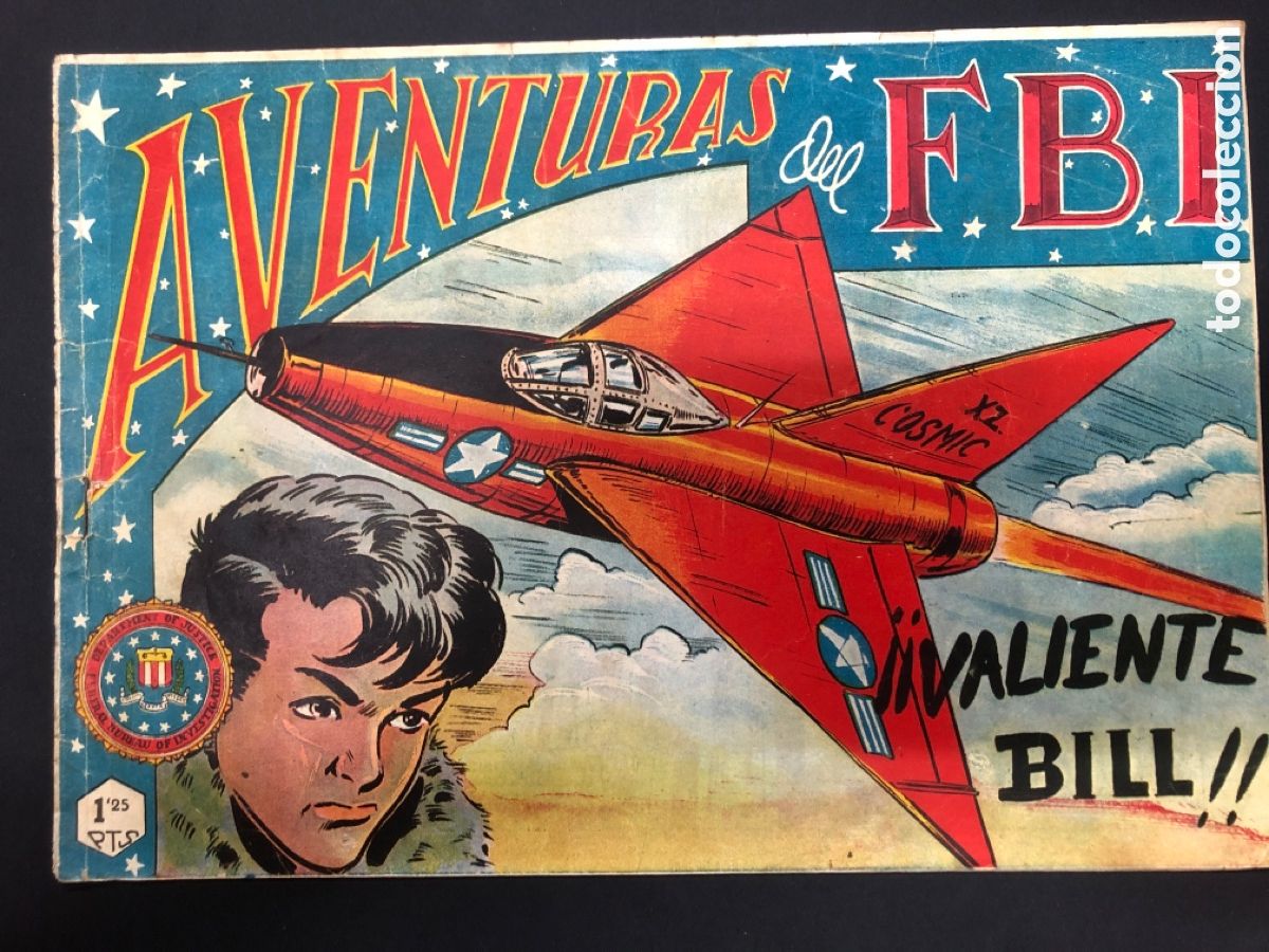 Tebeos: COMIC ORIGINAL AVENTURAS DEL FBI N&ordm; 78 EDITORIAL ROLLAN - Foto 1