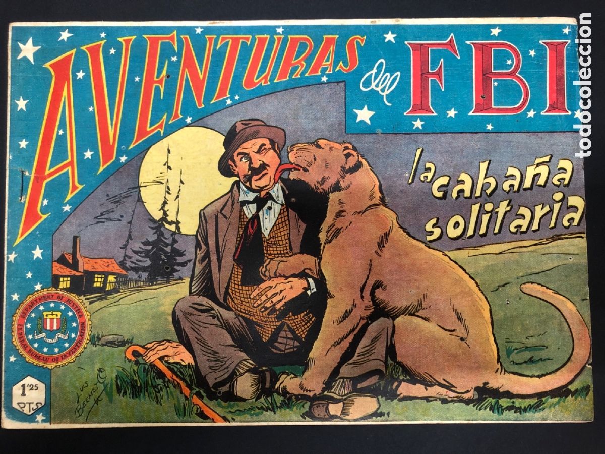 Tebeos: COMIC ORIGINAL AVENTURAS DEL FBI N&ordm; 80 EDITORIAL ROLLAN - Foto 1