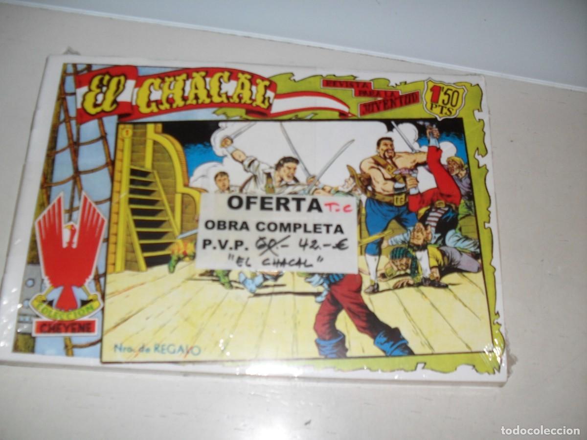 Tebeos: (FACSIMIL),EL CHACAL,COLECCION COMPLETA DE 20 TEBEOS,MARCO,1959.IMPECABLE - Foto 1
