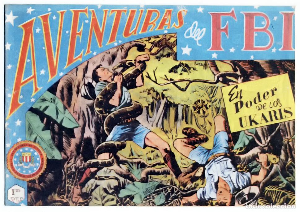 Tebeos: AVENTURAS DEL FBI N&ordm; 89 EL PODER DE LOS UKARIS FACSIMIL REEDICION EDITORIAL ROLLAN - Foto 1