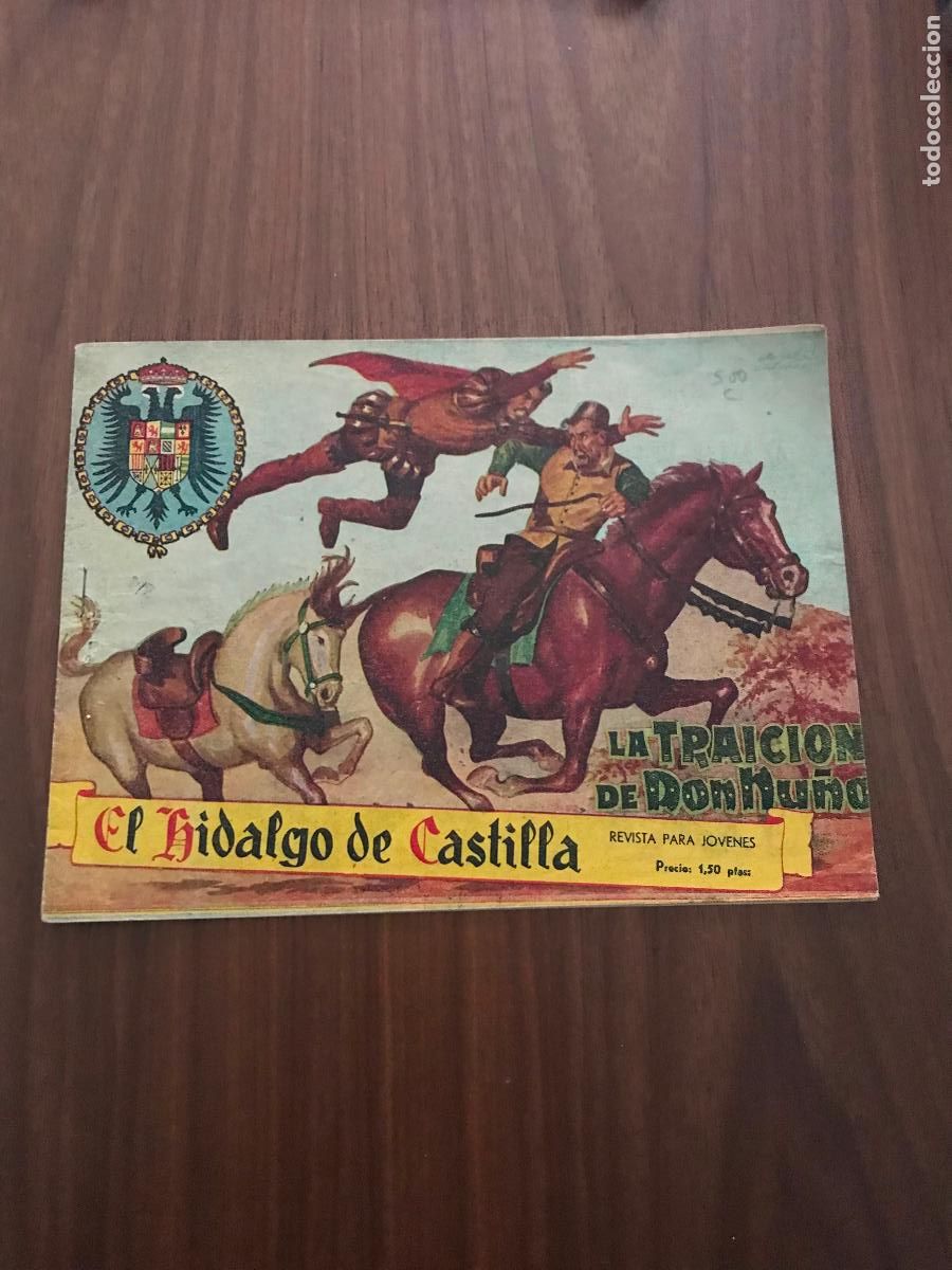 Tebeos: EL HIDALGO DE CASTILLA N&ordm; 1 , EDITORIAL ROLL&Aacute;N - Foto 1